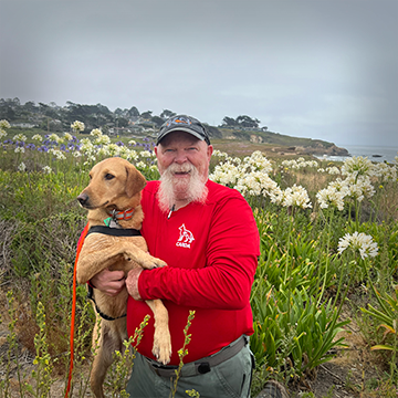 John Woods and "Carat", certified air scent, large source cadaver and HRD