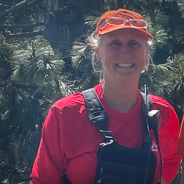 Lynn Gravesen, certified ground searcher