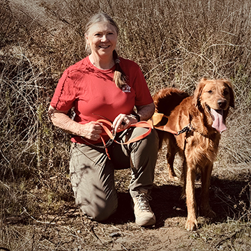 Ember DeLannoy and "Basin", certified HRD